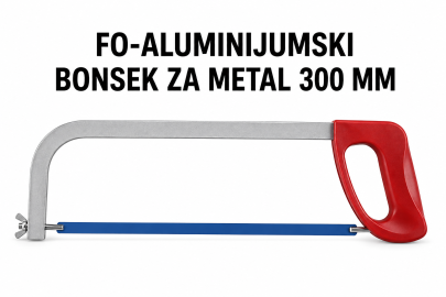 FO-ALUMINIJUMSKI BONSEK ZA METAL 300 MM